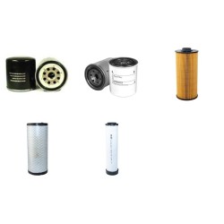 Filter Kit for Sany SY 60 with Isuzu 4JG1-NABGB engine Air Oil Fuel