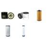 Filter Kit for Sany SY 60 with Isuzu 4JG1-NABGB engine Air Oil Fuel