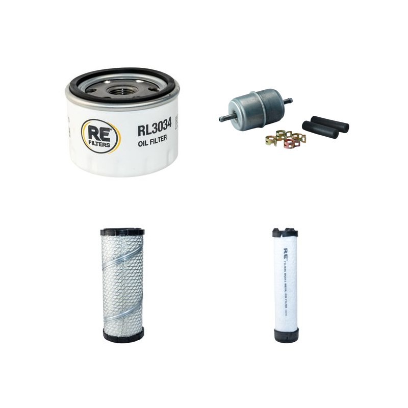 VENTRAC 3400 Y Filter Service Kit w/KUBOTA D 902eng.
