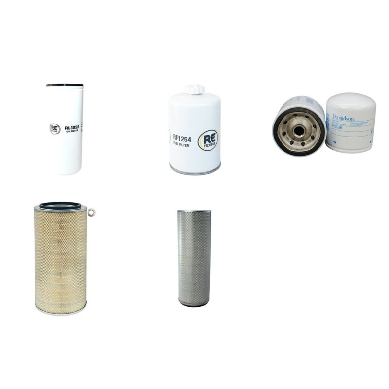 Filter Kit for Volvo EC 290 LC Filter Service Kit with Cummins C 8.3 C engine Air Oil Fuel
