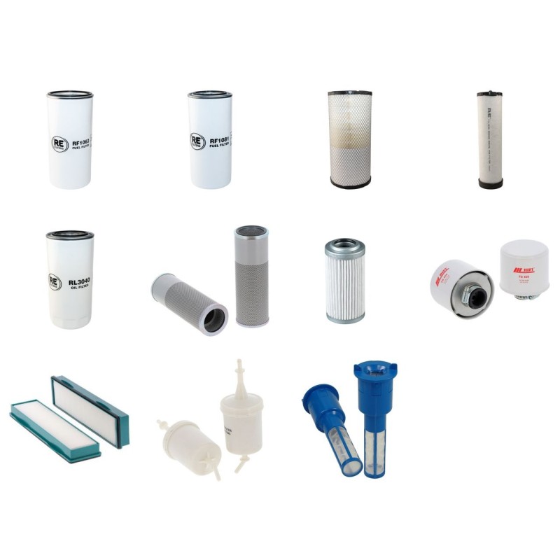 Filter Kit for Volvo EC 480 B-LC Filter Service Kit with Volvo engine