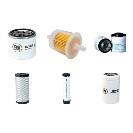 BOBCAT E19 Filter Service Kit w Kubota D722 Eng.