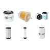 Filter Kit for Bobcat E19 with Kubota D722 Engine