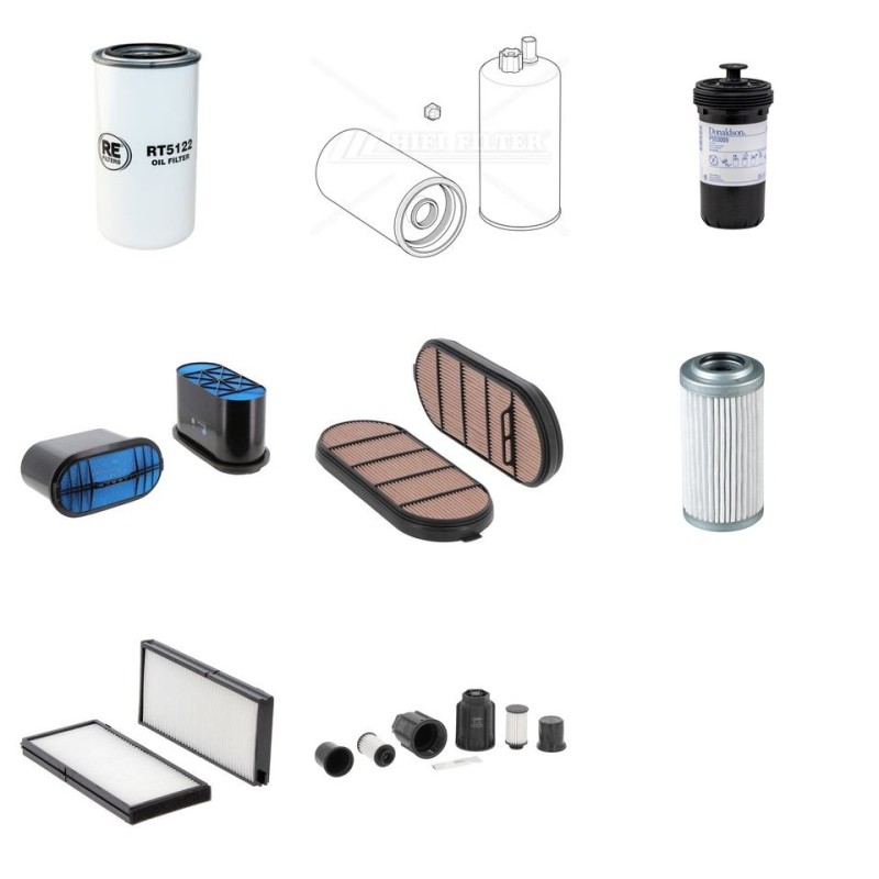 XCMG XE 220 E Filter Service Kit With Cummins B6.7 Engine 2022-