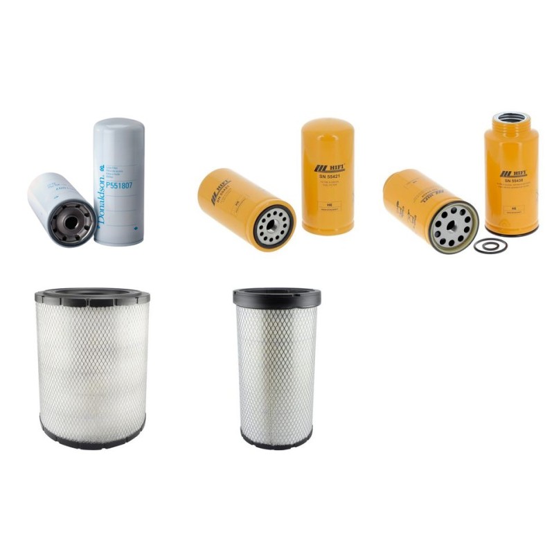 Engine Filter Kit fits Morooka MST 2200 VDR with CAT C7 engine