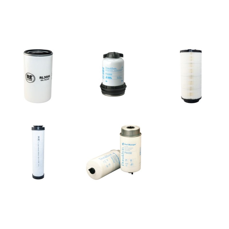 Filter Kit for JCB JZ140 with JCB Engine Year 2017-