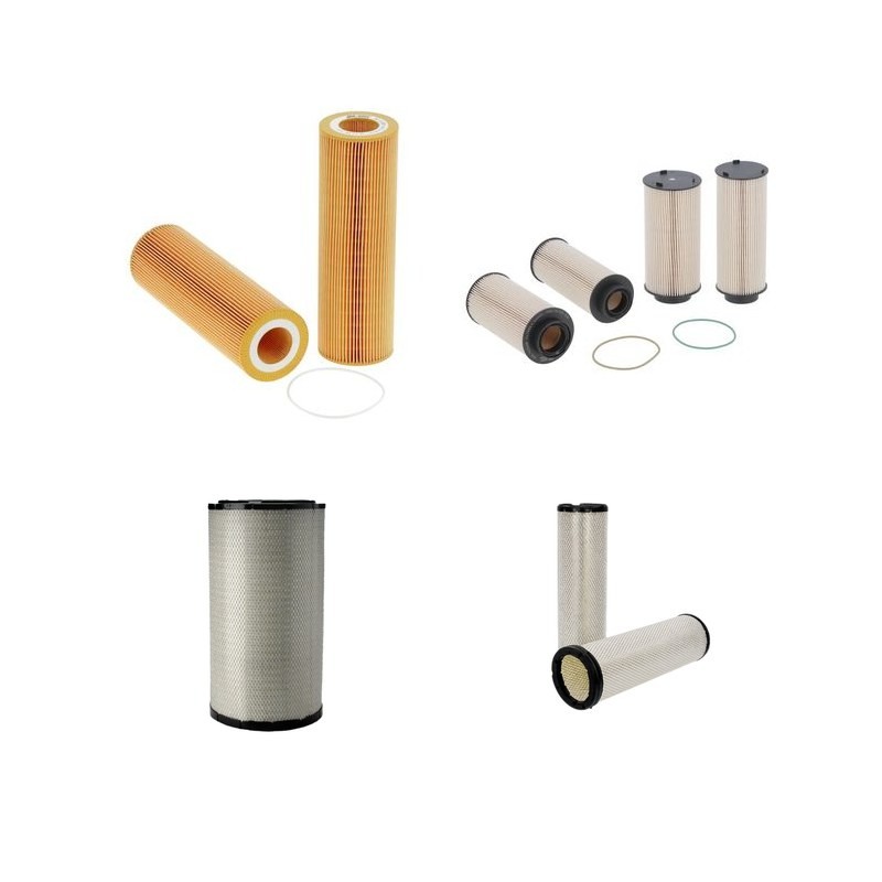Filter Kit for Hyundai HX 520 L with Scania Engine Air - Oil - Fuel