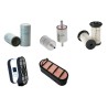 Filter Kit for Hyundai HX160 L with Perkins Engine 2017 Air - Oil - Fuel