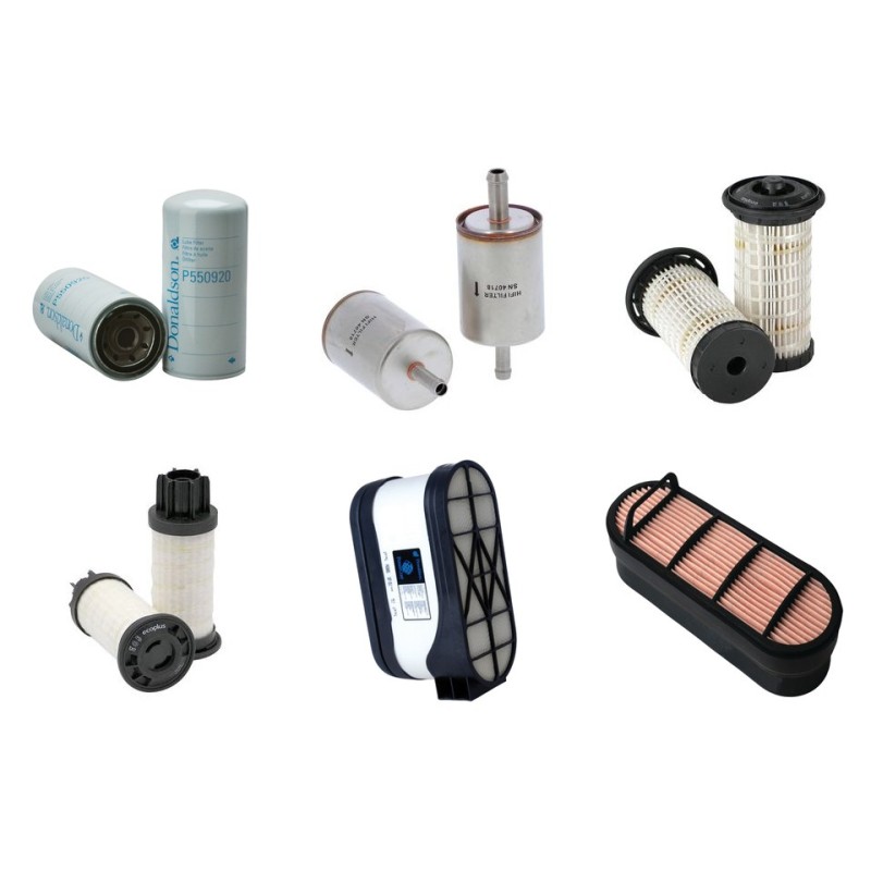 Filter Kit for Hyundai HX140 L 2016- Air Oil Fuel Filters
