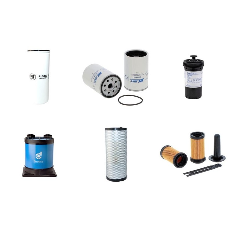 Filter Kit for Hyundai HX330 L NL with Cummins Engine 2017 Air - Oil - Fuel