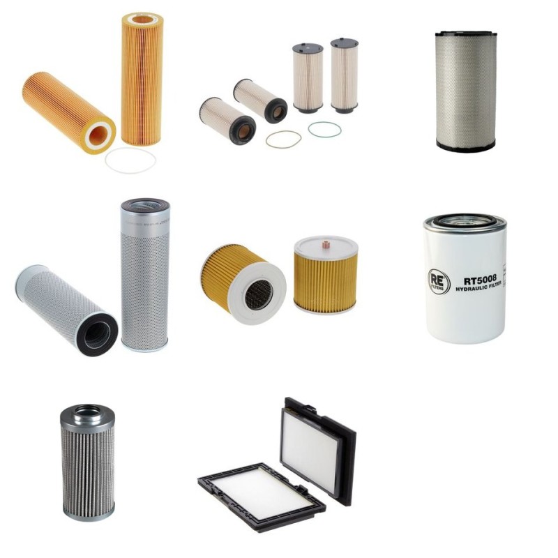 Filter Kit for Hyundai HX 480HX 480 L with Scania Engine