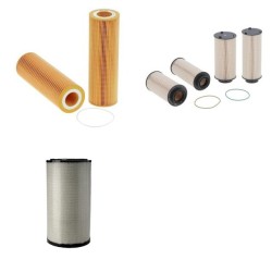 Filter Kit for Hyundai HX 480HX 480 L with Scania Engine Air - Oil - Fuel