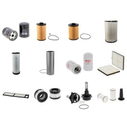 Filter kit for Case CX245D with Isuzu 4HK1XDRA Engine