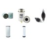 Filter Kit for JCB 51R-1 T3 Air Oil Fuel Filters with Perkins / 404D-22 / 12.2020 Engine