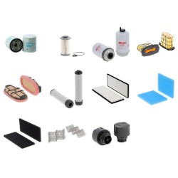 Filter kit for Wacker Neuson EZ80 with Perkins / 404J-E22T / 01.2021 Engine