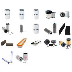 Filter kit for Case CX 19 C with Kubota D 902Engine 01.2017 -