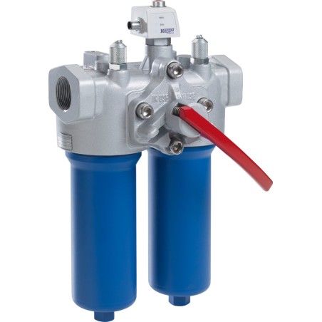 Hengst 150LDN0400-PWR3A00-V5,0-M-S6, Hydraulic Duplex In line Filter