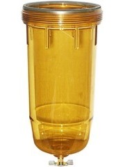 baldwin b10-al bowl, transparent amber bowl with drain