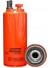 Baldwin BF1293-SPS, Fuel/Water Separator Filter Spin-on with Drain