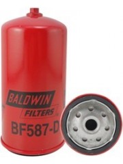 baldwin bf587-d, secondary fuel spin-on with drain