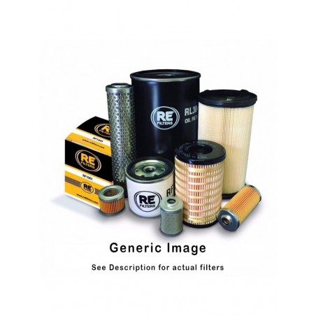 Kubota B1750D Tractor Filter Kit