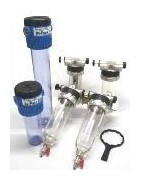 Bypass filter housings + spare parts/accessories