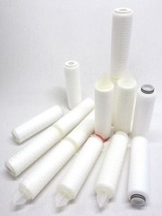 PLV / Polver / polypropylene filter cartridges (polypropylene with borosilicate microfibres)