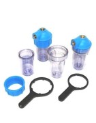 WF 3 and WF 4 housing operating pressure: 5 bar - flow rate: 2000 l/h + spare parts and accessories