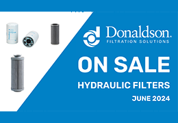On sale in May / June 2024 – Donaldson Hydraulic