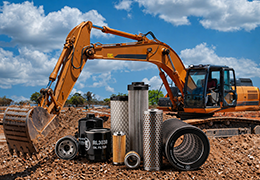 How to Identify a Blocked Hydraulic Filter in an Excavator: Key Symptoms and System Effects